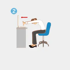 Office stretching exercise illustration complete1