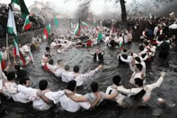 Eastern Europe and Russia's "Epiphany Festival" is strange and unusual--an ice water bath at minus 17 degrees