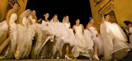 Traditional custom in Eastern Europe in Romania to "steal the bride" with a gun at night