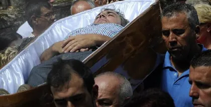 Spanish medieval custom "Santa Marta Festival" holds coffin parade2