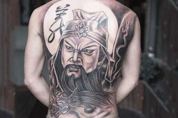 Taboos for Guan Gong tattoos (random tattoos will cause blood disaster)1