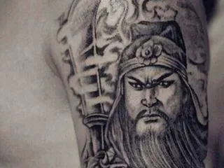 Taboos for Guan Gong tattoos (random tattoos will cause blood disaster)5