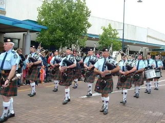 Scottish plaid day custom in Oceania