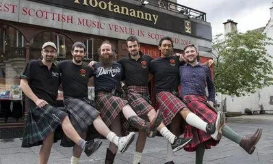 Scottish plaid day custom in Oceania1