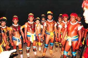 Nudity custom in Daduwara village, a primitive tribe in Brazil3