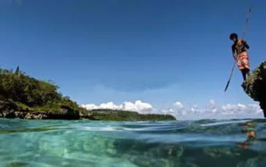 The South Pacific island nation of New Caledonia is extremely skilled in fishing with spear3