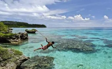 The South Pacific island nation of New Caledonia is extremely skilled in fishing with spear5