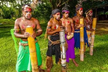 The South Pacific island nation of New Caledonia is extremely skilled in fishing with spear8