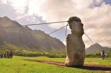 So this is the mystery of the megalithic statue on Easter Island in Chile!6