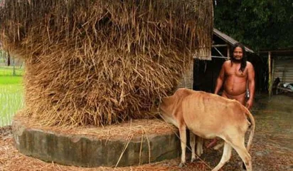 Strange news! Someone is allergic to clothes and naked for 40 years