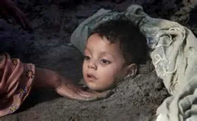 India's strange ritual custom of sacrificial rituals--burying children alive to sacrifice to the goddess