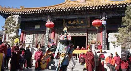 The origin of fighting "ghosts" at Bodasa Peak on Wutai Mountain1 