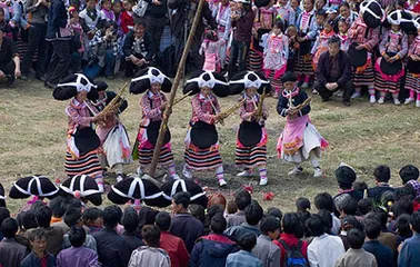 Ga Miao Flower Jumping Festival