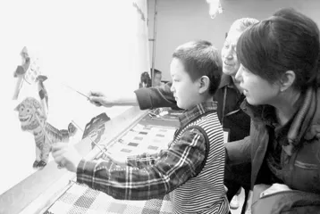 Millennium China shadow puppets attract world attention today